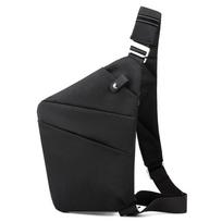 Travel Personal Anti-theft Crossbody Bag Mini Cross Body Bags Male One Shoulder Sling Bag Leisure Anti-splash Men's Chest Bag Left Shoulder juoda