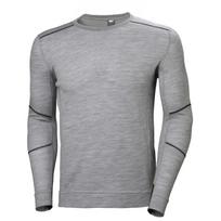 Apatiniai marškinėliai HELLY HANSEN Lifa Merino Crewneck, pilki