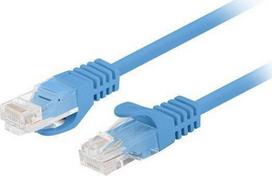 PATCHCORD KAT.6 UTP 0.5M NIEBIESKI FLUKE PASSED LANBERG 10-PACK