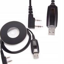 Pakaitinė dalis USB programavimo laidas Baofeng Kenwood – CH340 mikroschema, 80 cm, su CD