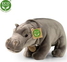 Pliušinis žaislas begemotas, 30 cm, ECO-FRIENDLY