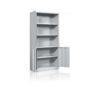 Metalinė pusiau uždara spinta“OFFI“ 900x420x1920 mm
