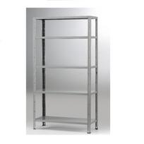 Metalinis cinkuotas stelažas, CRZ, 5 lentynų