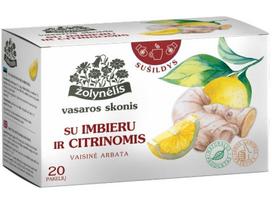 Vaisinė arbata "Vasaros skonis" su imbieru ir citrinomis, 40g (2g x 20)