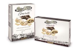 Sausainiai PIETRO ROSSI Premium Soft Amaretti, su šokolado gabaliukais, 160 g
