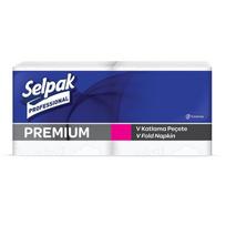 Servetėlės SELPAK PRO Premium V-Fold, dispenseriams, 1 sluoksnis, 250 lapelių