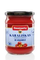 Pomidorų padažas DAUMANTŲ Karališkas, be krakmolo, be konservantų, 52 % pastos, 500 g