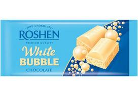 Baltasis šokoladas ROSHEN, korėtas, 80 g