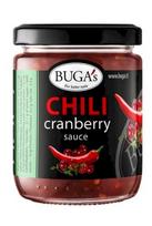 Aitriųjų paprikų - spanguolių padažas BUGA's, 160 g