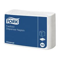 Servetėlės TORK Universal  N2, balta sp., 1 sl., 300 servt., 30 x 25cm 10933