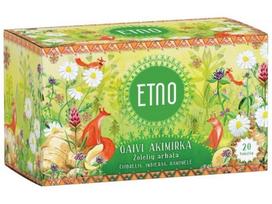 ETNO žolelių arbata Gaivi akimirka su imbieru 38 g (1,8 g x 20 vnt.)