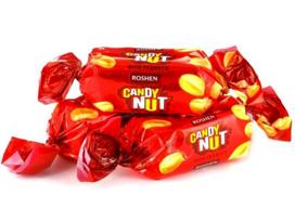 Šokoladiniai saldainiai CANDY NUT, su žemės riešutais, 1 kg Roshen