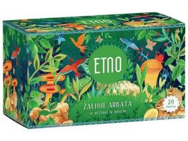 ETNO Žalioji arbata su mėtomis ir imbieru 30 g (1,5 g x 20 vnt.)