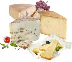 "Almgourmet" - gurmaniškas sūris - 4 Tirolio sūrių rinkinys (1100 g) - ypač tinka makaronams ir picoms