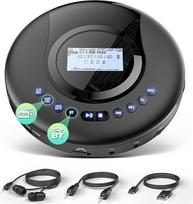 "Arafuna" nešiojamas CD grotuvas su DAB+/FM radiju, "Bluetooth" CD grotuvas su garso knygos funkcija, "Discman" CD grotuvas automobiliui, "Antishock", integruotas 2000 mAh akumuliatorius