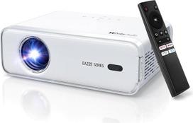 "Aurzen Eazze D1" išmanusis projektorius Namų kino projektorius: "NetfIix Official" ir "DoIby Audio", automatinis fokusavimas ir geometrijos korekcija, mini "WiFi Bluetooth" vaizdo įrašas