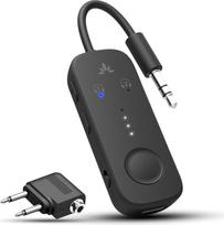 "Avantree Relay" - aukščiausios klasės lėktuvo "Bluetooth 5.3" adapteris, palaiko 2 "AirPods" arba ausines su "aptX" mažo vėlavimo funkcija, 3,5 mm AUX belaidis garso siųstuvas, skirtas kelionėms lėktuvu, televizoriui, sporto salei, planšetiniams kompiute