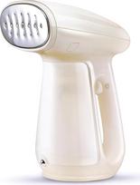 "Bear 2024" garų lygintuvas 1300 W, 230 ml garų kelioninis lygintuvas, 15 sekundžių greitas įkaitimas, automatinis išsijungimas, su šepetėliu, baltas garų šepetėlis, horizontalus ir vertikalus lyginimas