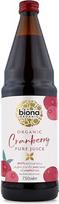 "Biona Organic" - Grynai spaustos spanguolių sultys - 750ml
