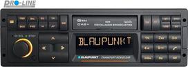 "Blaupunkt Frankfurt RCM 82 DAB 1-DIN automobilinis radijas, DAB+, "Bluetooth", AUX; USB, SD kortelės įvestis, nuotolinio valdymo pultelis prie vairo, laisvų rankų įranga, ekvalaizeris, 200 W, juodas