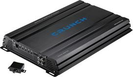 "Crunch GPX4400.1D" skaitmeninis stiprintuvas 1 kanalo 4400 W garsumo reguliatorius žemų ir aukštų dažnių garsai Tinka (Au