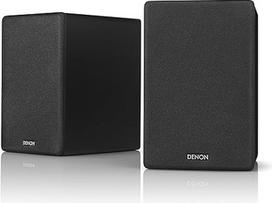 "Denon SCN10" garsiakalbis Dvipusis HiFi garsiakalbis televizoriaus garso sistemai 2 x 65 W, suderinamas su imtuvais ir stiprintuvais Elegantiškas dizainas Juodas SCN10BKEM