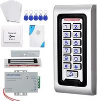 "Dongyang" prieigos kontrolės sistema Metalinė plokštė su RFID klaviatūra Vandeniui atspari 125KHz IP68 (3 rinkinys)