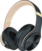 "Doqaus" "Bluetooth" ausinės per ausis, belaidės ausinės su 3 ekvalaizerio režimais, "HiFi" stereofoninės sulankstomos ausinės su mikrofonu ir minkštomis ausų pagalvėlėmis "iPhone" / "iPad" / "Android" / nešiojamiesiems kompiuteriams, iki 52 valandų atkūr