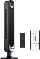 "Dreo" išmanusis bokštinis ventiliatorius su "WiFi" valdymu balsu, veikia su "Alexa", programėlės valdymas, 90° kampu svyruojantis tylus grindų ventiliatorius su nuotolinio valdymo pultu, 6 greičiai, 4 režimai, 12 valandų laikmatis