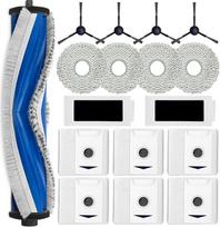 "Ecovacs Deebot T30 Omni/T30 Pro Omni" priedų rinkinys, JKOISL 1 x ritininis šepetys 6 x dulkių maišeliai 4 x šluostės 4 x šluostės 4 x šoniniai šepetėliai 2 x filtrai, atsarginės dalys Robotų dulkių siurblių priedai