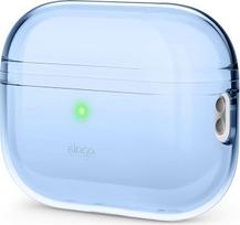 "elago" skaidrus dėklas, suderinamas su "Apple AirPods Pro" 2-osios kartos smūgiams atsparia gelio lipnia juostele Belaidis įkrovimas Sumažinti geltonavimą Turkio mėlyna
