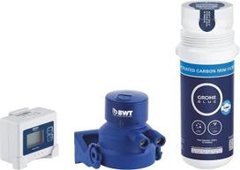 "GROHE Blue" 41136000 aktyvintosios anglies filtrų pradinis rinkinys (talpa 1500 l, esant 9° dKH, mažina kvapą ir skonį trikdančias medžiagas)