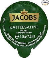 "Jacobs Professional" kavos kreminė masinė pakuotė, kurioje yra 240 porcijų po 7,5 g kondensuoto pieno (10 % riebumo)