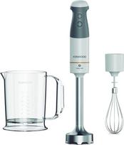 "Kenwood" HBM40.002WH rankinis maišytuvas su plaktuvu ir matavimo taurele, turbo funkcija, "SureGrip" technologija, 850 W variklis, baltos/pilkos spalvos