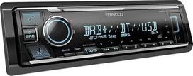 "Kenwood" KMM-BT506DAB USB automobilinis radijas su DAB+ ir "Bluetooth" laisvų rankų įranga (suderinamas su "Amazon Alexa", USB, AUX-In, "Spotify" valdymas, garso procesorius, 4 x 50 W, kintamas apšvietimas, DAB+ antena)