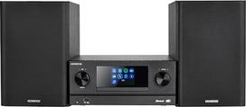"Kenwood" M-9000S-B išmanioji mikro Hi-Fi sistema su internetiniu radiju, DAB+, CD/USB ir garso transliacija, juoda spalva