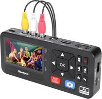 "King Ma" 3 colių vaizdo įrašymo įrenginys, 1080P 30FPS VHS vaizdo įrašymo įrenginys, skaitmeninis įrašymas iš RCA, VCR, DVD, VHS juostų, Hi8, vaizdo kamerų, žaidimų TF/SD/USB laikmenų (AV)