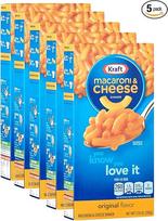 "Kraft Macaroni and Cheese The Cheesiest", 5 pakuočių (5 x 206 g)