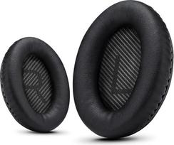 "Krone Kalpasmos" ausinių pagalvėlės "Bose" ausinėms, suderinamos su "Bose QuietComfort 35 II" / QC35 / QC25 / QC2 / QC15 / Ae2 / Ae2i / Ae2w / SoundTrue ir SoundLink (per ausis) Juoda/juoda