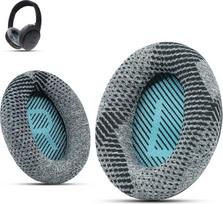 "Krone Kalpasmos" profesionalūs "Bose" ausinių pakaitiniai įdėklai, tinkantys "Bose QuietComfort 35 ii / QC35 /QC25 /QC2 /QC15 /Ae2i /Ae2w /SoundTrue & SoundLink", audinys ir M Emory putos - pilki