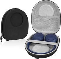 "Linkidea" ausinių dėklas, suderinamas su JBL Tune 500BT, T500bt, T600BTNC, Live 400BT, T450BT, E45BT dėklu, apsauginiu kietu dėklu, kelioniniu krepšiu su kabeliu, įkrovikliu, juodas