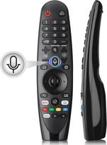 "Magic Remote Control" nuotolinio valdymo pultas LG televizoriui, universalus originaliam nuotolinio valdymo pultui MR19BA MR20GA MR21GA MR22GA MR23GA, tinka LG UHD OLED QNED NanoCell 4K 8K išmaniesiems televizoriams, su rodyklių ir balso funkcija