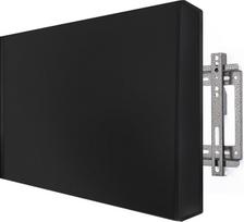 "MaxAwe" 30-32 colių lauko televizoriaus dangtis, 33 x 23 x 5 colių (86 x 58 x 14 cm) lauko televizoriaus dangtis, atsparus oro sąlygoms, universali ekrano apsauga, juodas