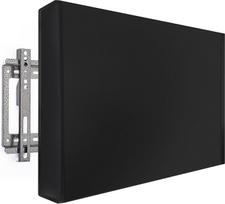 "MaxAwe" 40-42 colių lauko televizoriaus dangtis, 42 x 26,5 x 5 colių (107 x 67 x 14 cm) lauko televizoriaus dangtis, atsparus oro sąlygoms, universali ekrano apsauga, juodas