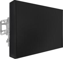 "MaxAwe" lauko televizoriaus dangtis, 46 x 29 x 5 colių (118 x 74 x 14 cm), atsparus oro sąlygoms, universali ekrano apsauga, juodas
