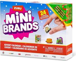"Mini Brands Retro" maisto prekių, maisto produktų ir žaislų advento kalendorius