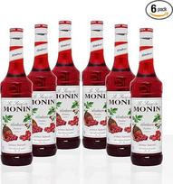 "Monin" aviečių sirupas 6 x 0,7 l