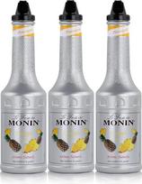 "Monin" vaisių tyrės mišinys "Pineapple", 1,0 l, 3 vnt.