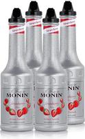 "Monin" vaisių tyrės mišinys braškių 4 x 1 L