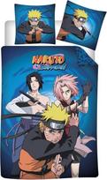 "Naruto" vaikiškos patalynės komplektas, antklodės užvalkalas 140 x 200 cm ir pagalvės užvalkalas 63 x 63 cm